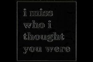 Rapp I Miss Who I Thought You Were black